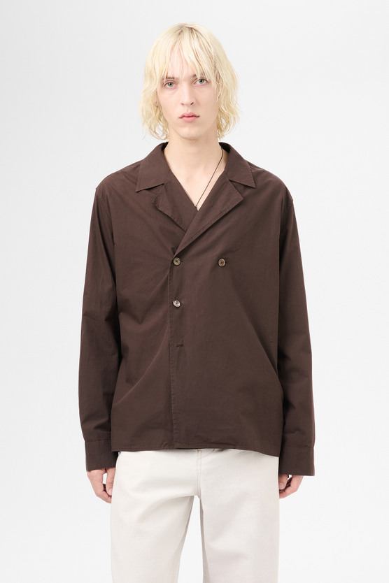 ジャケット・アウター OUR LEGACY DUO SHIRT Hefty Brown Coarse Our Legacy - Duo Shirt Hefty Brown Coarse Poplin