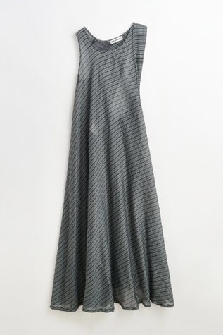Gennaker Dress Picnic Check Cotton Silk