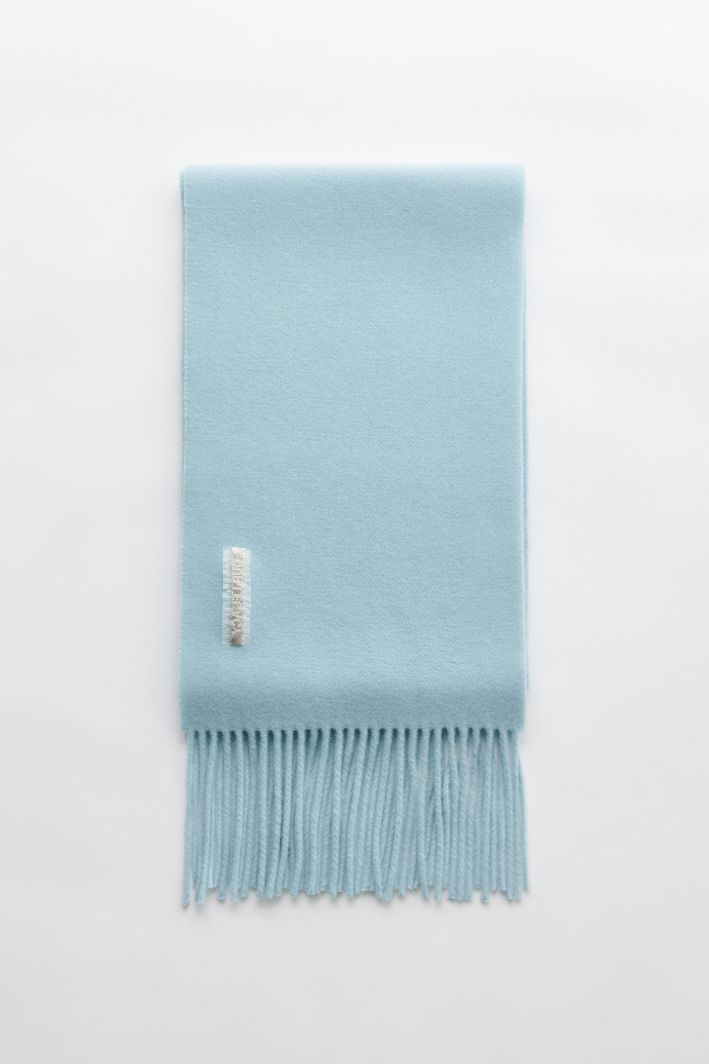 Our Legacy - Estate Scarf Crystal Blue Double Wool
