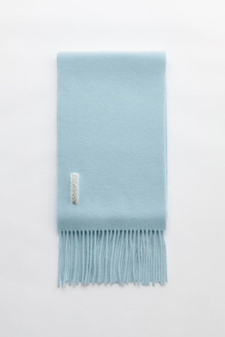 Our Legacy - Estate Scarf Crystal Blue Double Wool