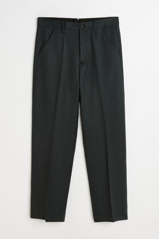 新品　OUR LEGACY CHINO22 ウールスラックス　ポルトガル製　黒色 Our Legacy - Chino 22 Premium Charcoal Office Wool