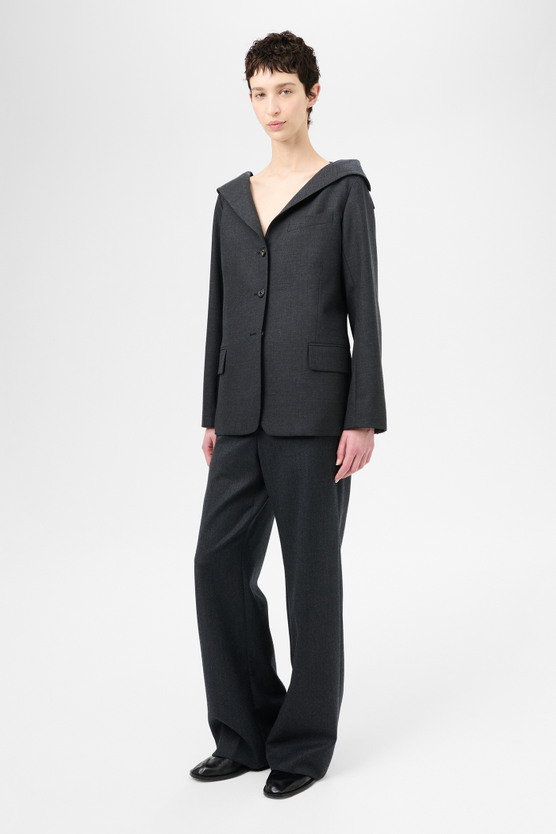 ☆25SS☆ Kokka Blazer/KIMHEKIM☆ Butterflies Lines Blazer - Black – Hipchik