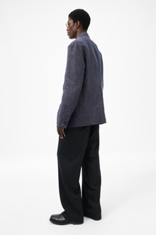 OUR LEGACY UNCONSTRUCTED DBBLAZER セットアップ Our Legacy - Unconstructed DB Blazer Navy Herringbone