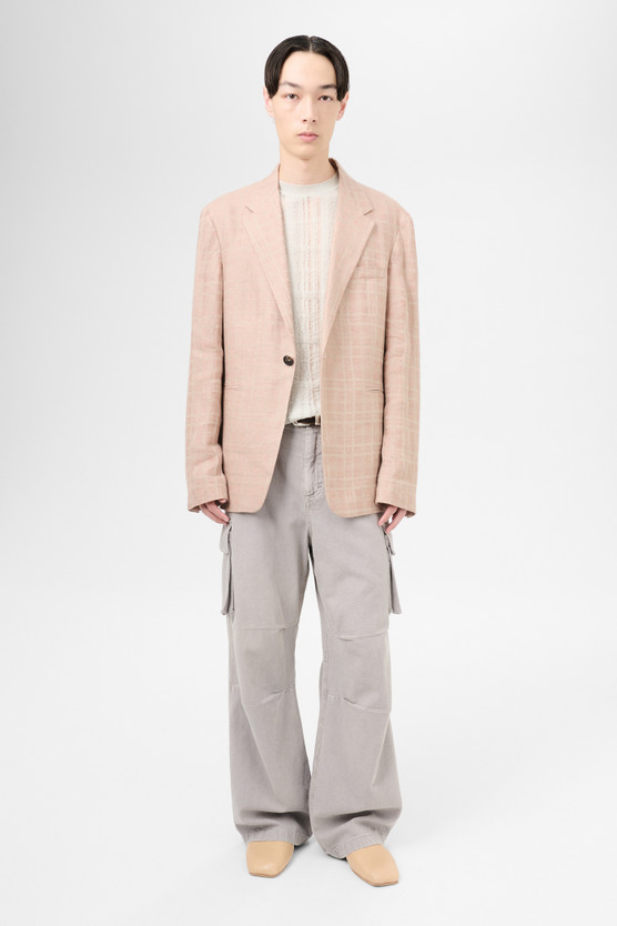 Our Legacy - Unconstructed Shinjuku Blazer Hammock Check Crumpled