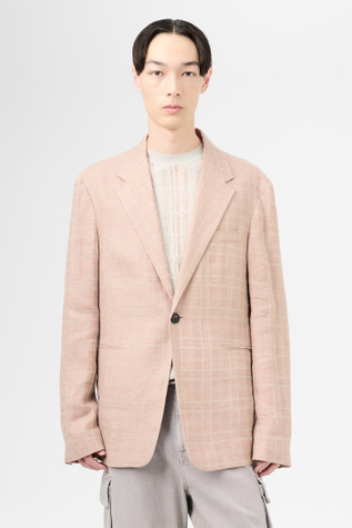 Our Legacy - Unconstructed Shinjuku Blazer Hammock Check Crumpled