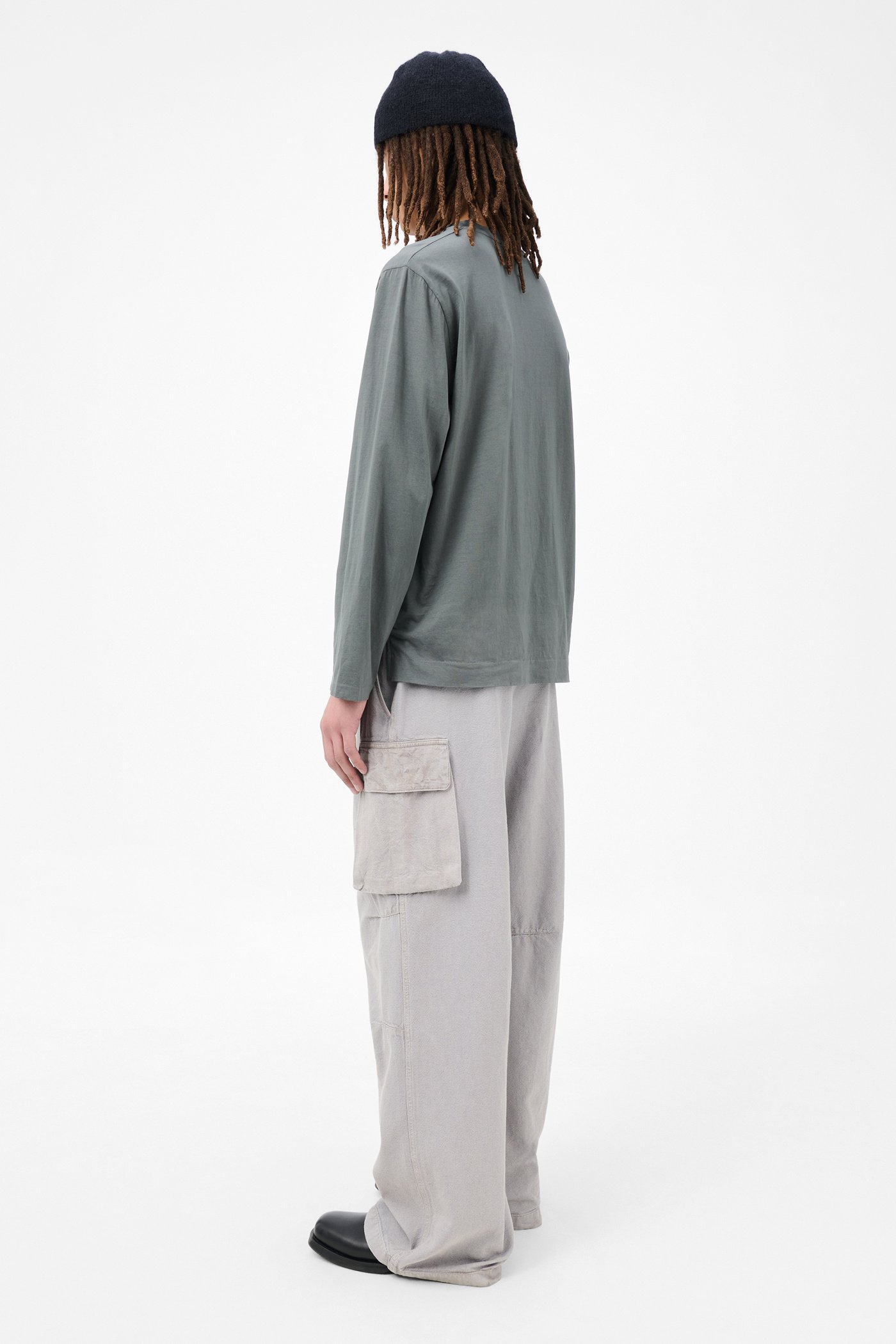 パンツ OUR LEGACY Stone gravel draping canvas Our Legacy - Mount Cargo Stone Gravel Draping Canvas