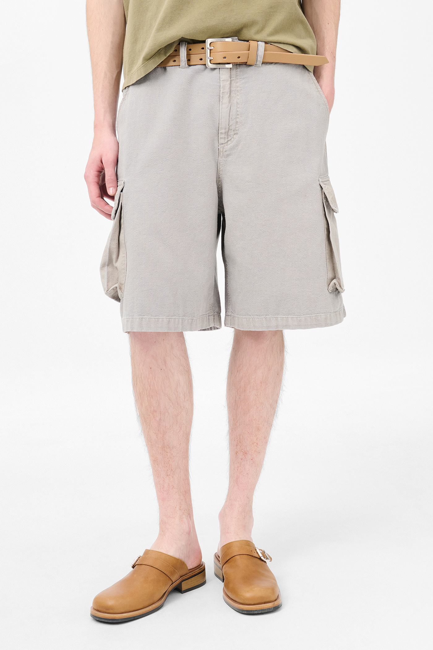Our Legacy - Mount Shorts Stone Gravel Draping Canvas