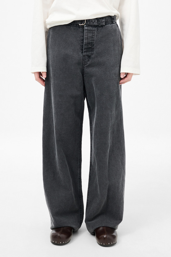 Our Legacy - Stern Chino Black Enzyme Canvas