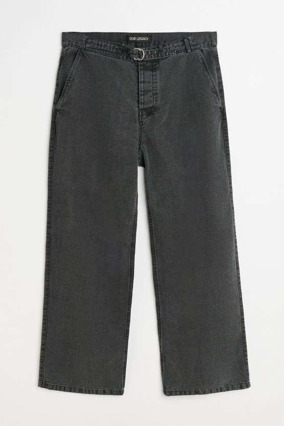 Our Legacy - Stern Chino Black Enzyme Canvas