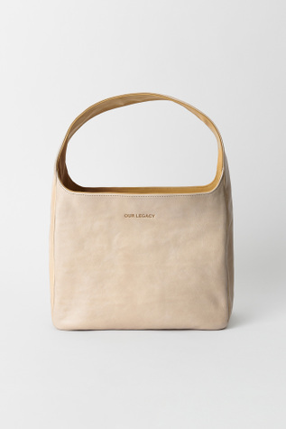 Brick Bag Deep Perla Leather
