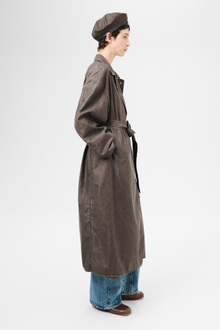 【シックで華ある色合い】OUR LEGACY ローブオーバーコート OUR LEGACY｜COATS (COURT COAT Doubleganger Beige Mel Nyl