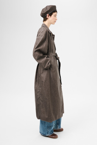 Our Legacy - Court Coat Brown Wash Out Nylon