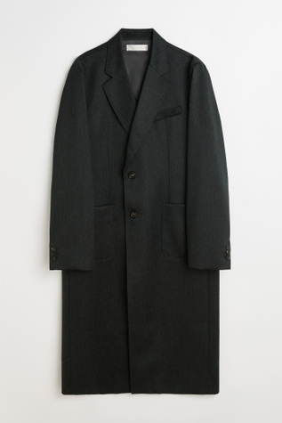 Our Legacy - Robe Overcoat Premium Charcoal Office Wool