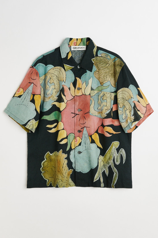 Our Legacy - Box Shirt Shortsleeve Solar Power Print