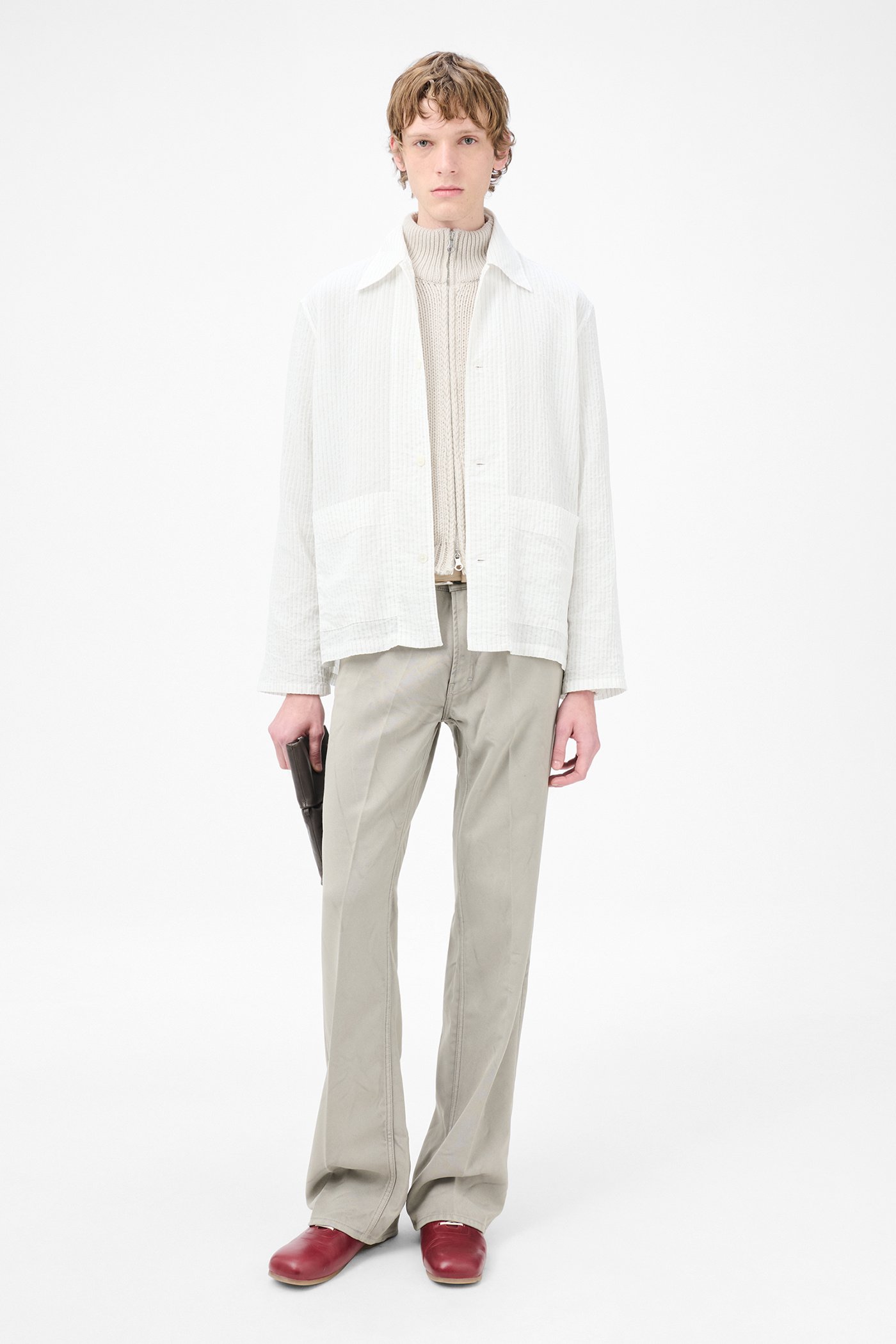 Our Legacy - Haven Jacket Baws Stripe Holiday Viscose