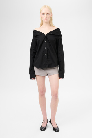 Our Legacy - Kaonashi Shirt Black Satin