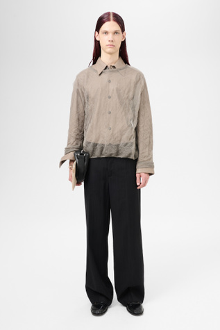 【OUR LEGACY】 TRUE ROUNDNECK Ash シルク スチール カットソー 12694_85e313b3aa-m2253ta_1.jpg