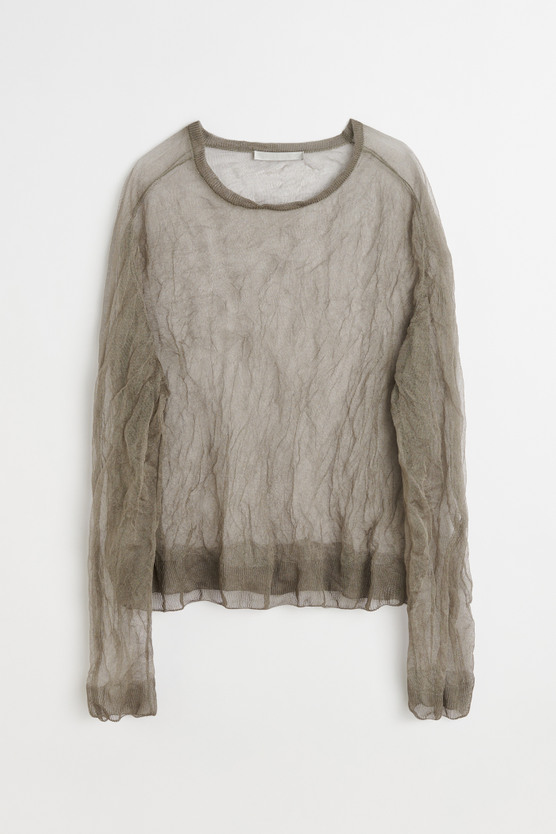 【OUR LEGACY】 TRUE ROUNDNECK Ash シルク スチール カットソー 12694_85e313b3aa-m2253ta_1.jpg