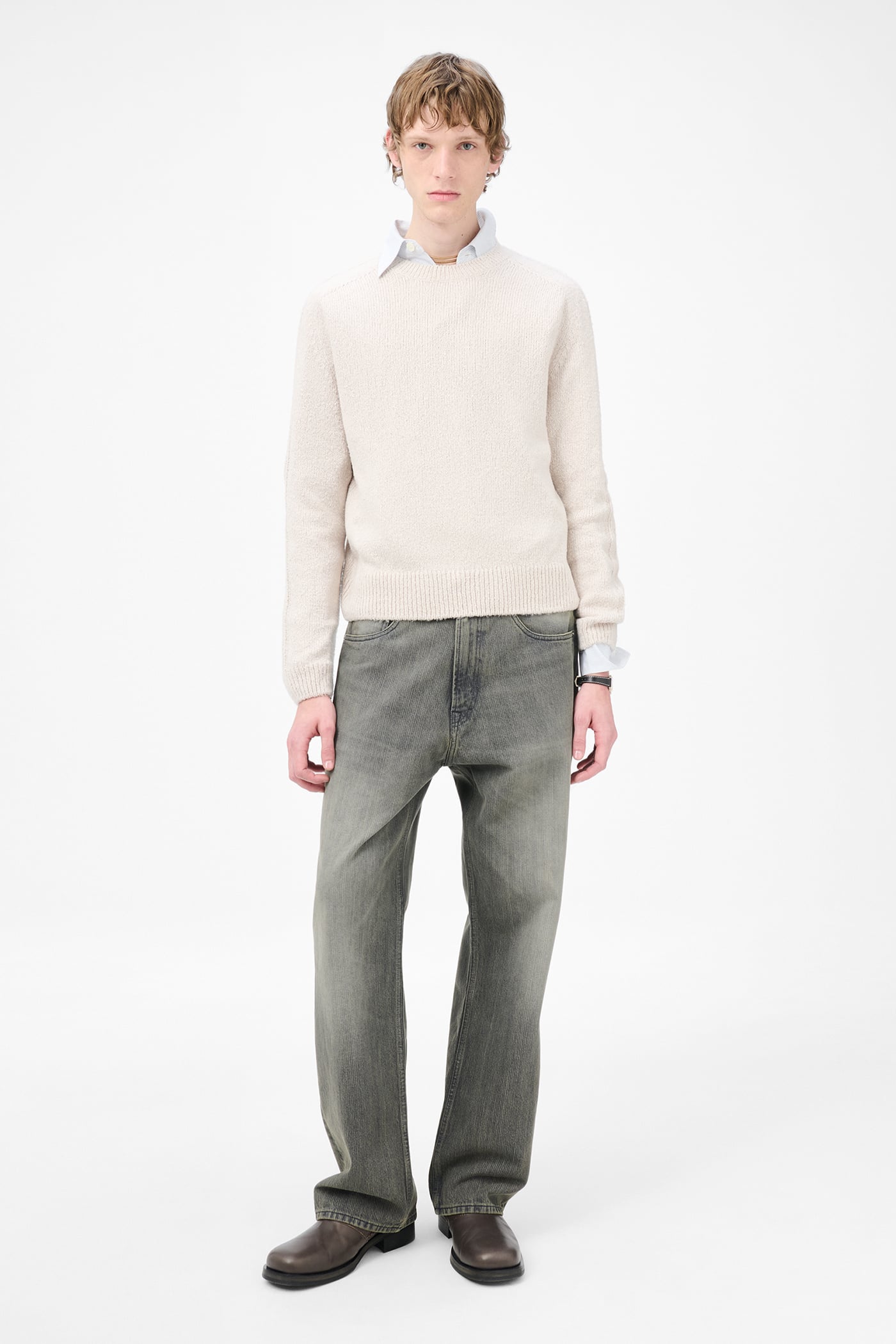 Our Legacy - True Roundneck Oyster Cherub Silk