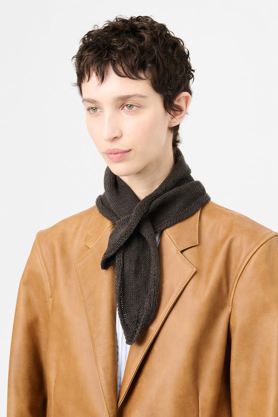Our Legacy - Miniature Scarf Nori Green Cyclone Linen