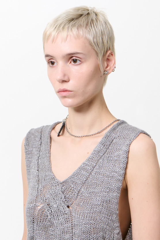 アクセサリー OUR LEGACY DELICATE LADON Silver Brass Our Legacy - Delicate Ladon Silver Brass