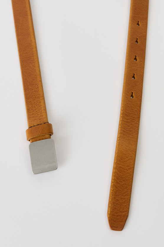 Our Legacy - Speed Belt Hot Yellow Leather