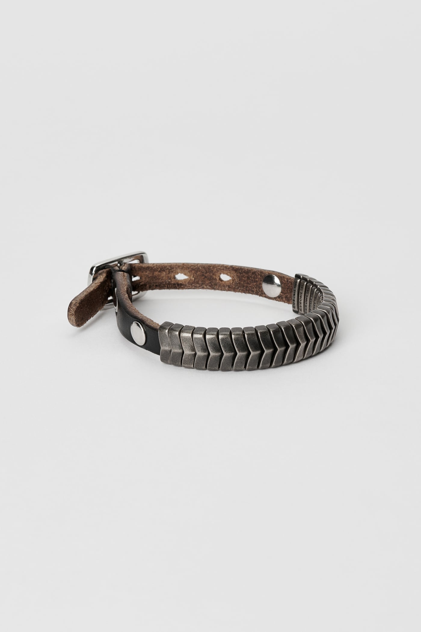 Our Legacy - Spine Bracelet Black Chromexcel Leather