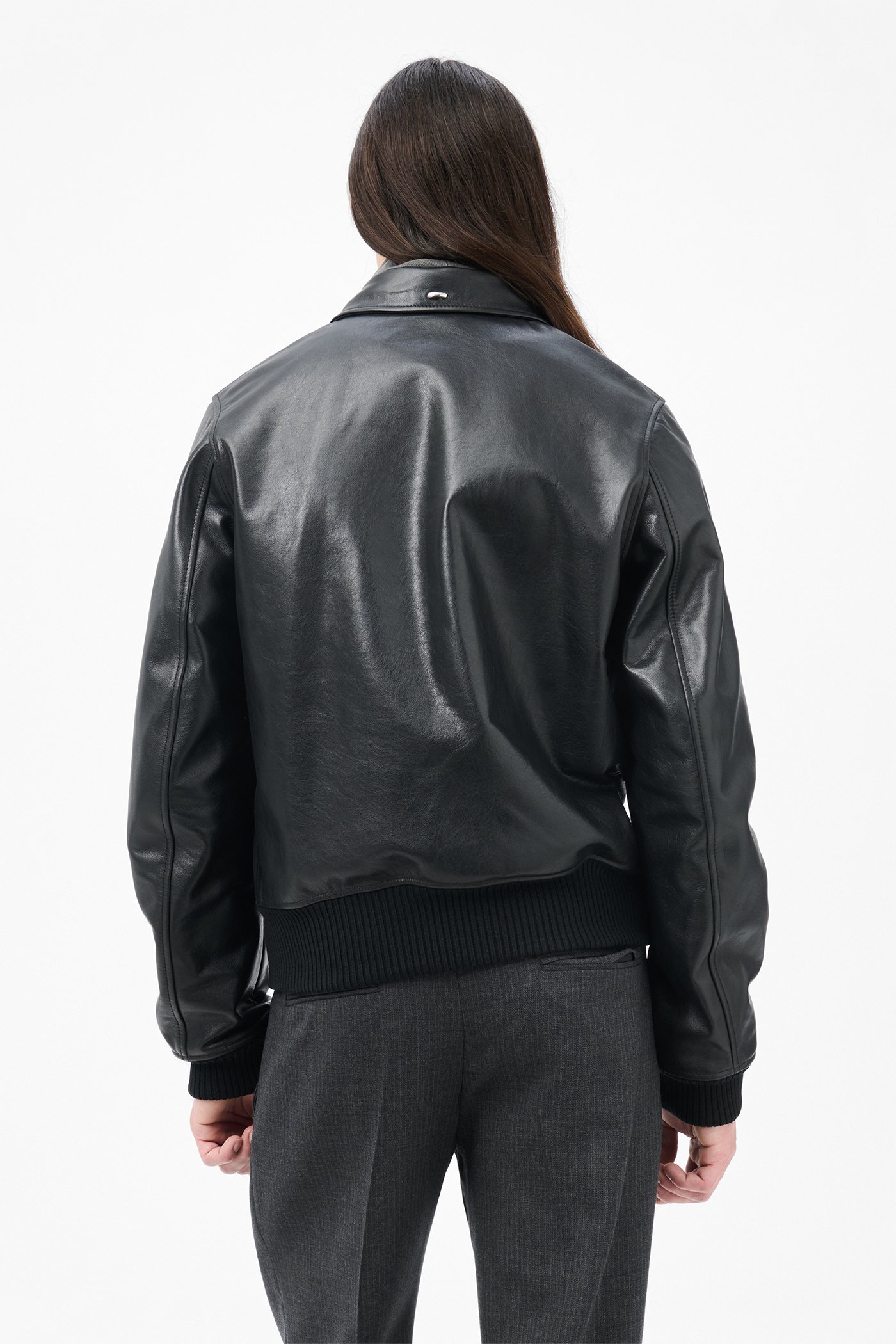 Our Legacy - Pharos Bomber Malleable Black Bull Hide