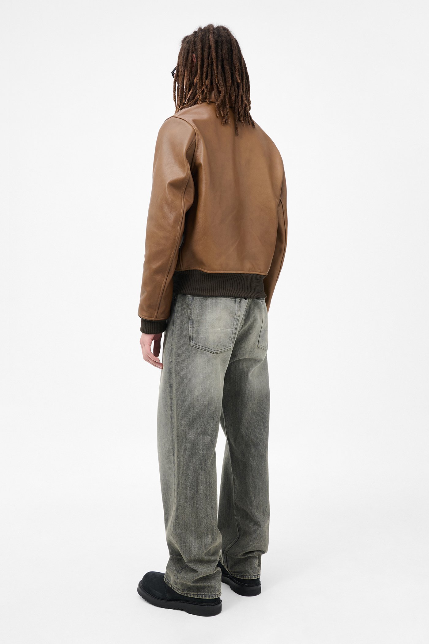 Our Legacy - Pharos Bomber Smoky Quartz Goat Skin