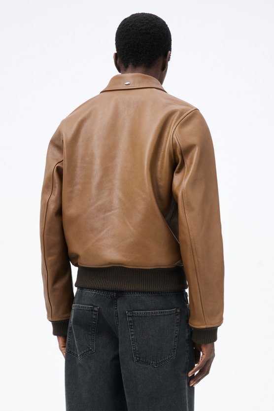 Our Legacy - Pharos Bomber Smoky Quartz Goat Skin