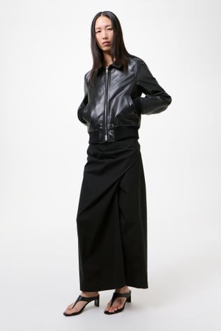 Radar Bomber Malleable Black Bull Hide