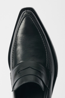 靴 OUR LEGACY CYPHER LOAFER SOMBRE SATIN OUR LEGACY CYPHER LOAFER SOMBRE SATIN