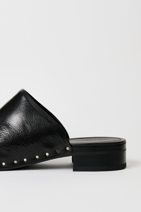Our Legacy - Naoto Clog Black Supple Cow Hide