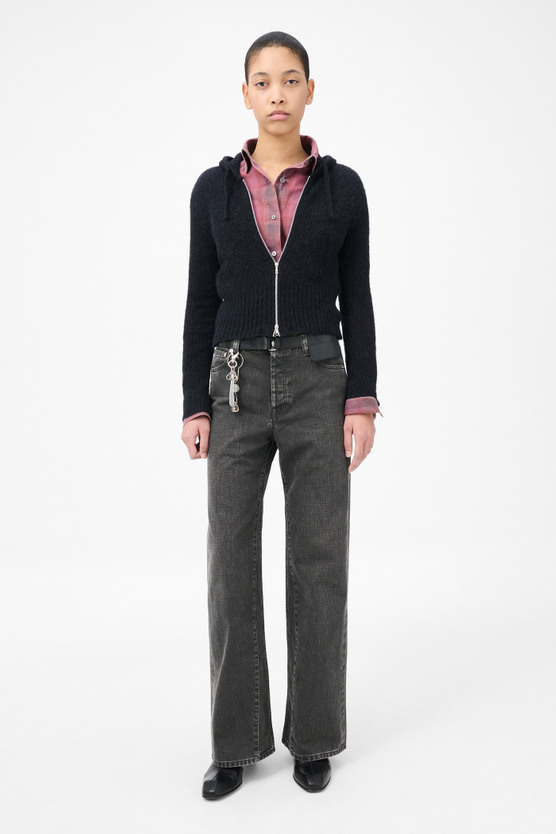 Our Legacy - Treble Cut Black Coated Wash