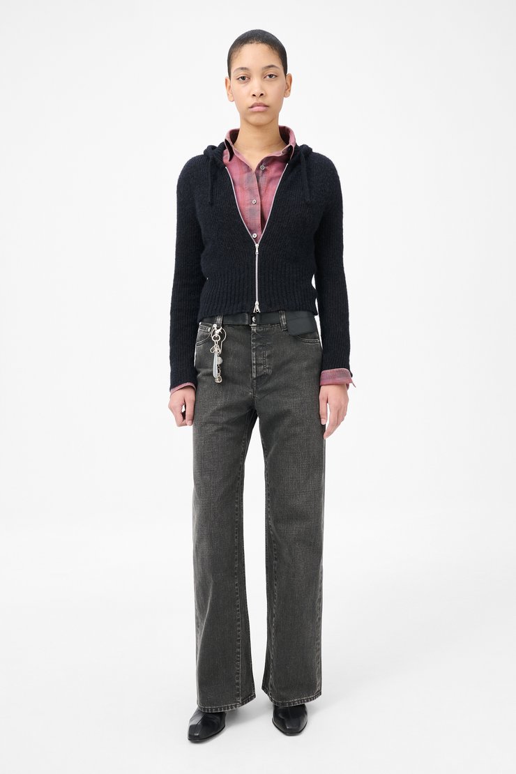 Our Legacy - Treble Cut Black Coated Wash