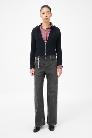 Our Legacy - Treble Cut Black Coated Wash
