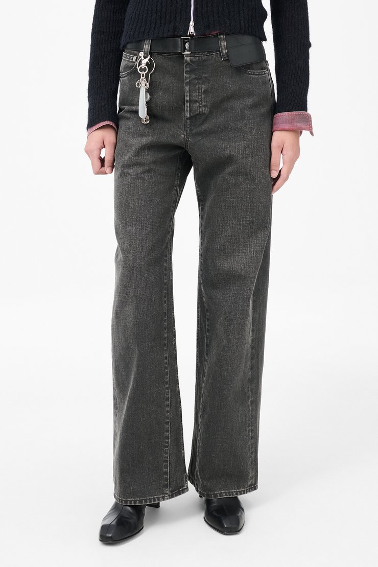 Our Legacy - Treble Cut Black Coated Wash