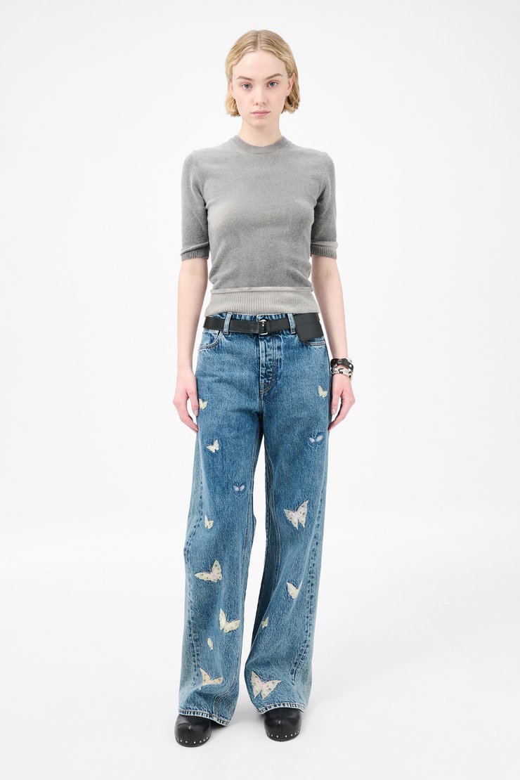 【Our Legacy】 INDIGO VAST CUT BUTTERFLY Our Legacy - Vast Cut Indigo Butterfly