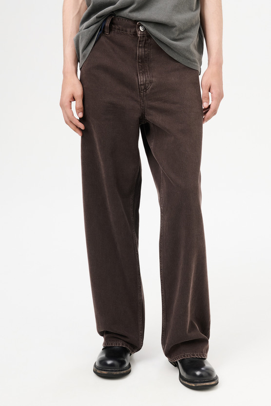 【OUR LEGACY】 VAST CUT  BROWN Brown Vast Cut Jeans by OUR LEGACY on Sale