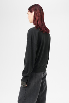 【OUR LEGACY】BALLON SWEATSHIRT 48 Our Legacy - Ballon Sweatshirt Black Rib