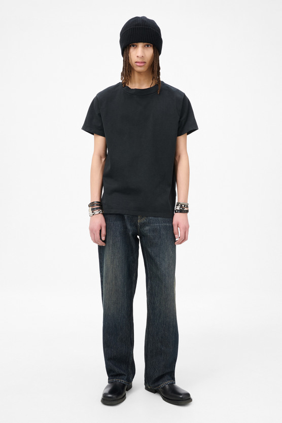 OUR LEGACY｜ (BLISS T-SHIRT Washed Black Band Jersey (M2 Our Legacy - Bliss T-shirt Washed Black Band Jersey