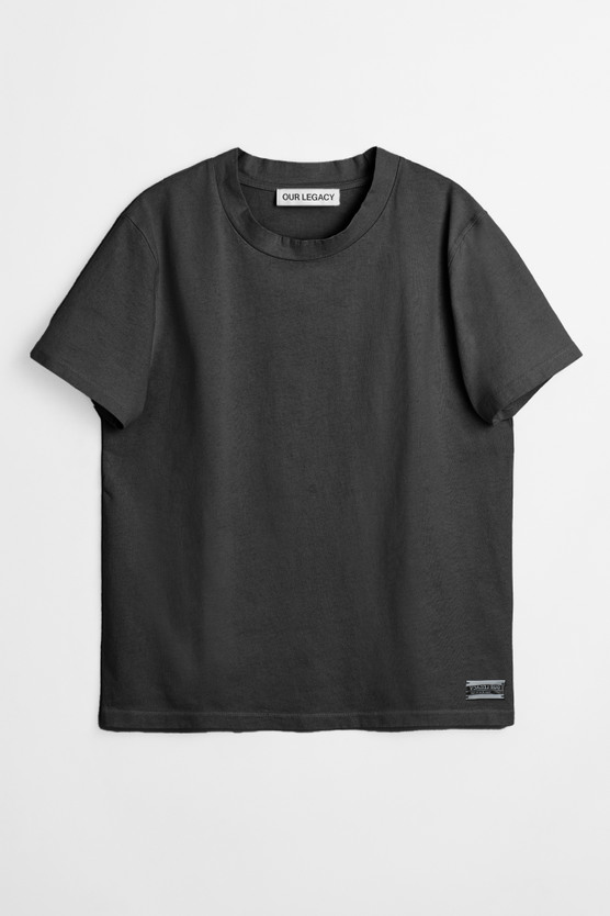 【関税込み】OUR LEGACY カーキ Bliss Tシャツ Our Legacy - Bliss T-shirt Olive Crinkle Jersey