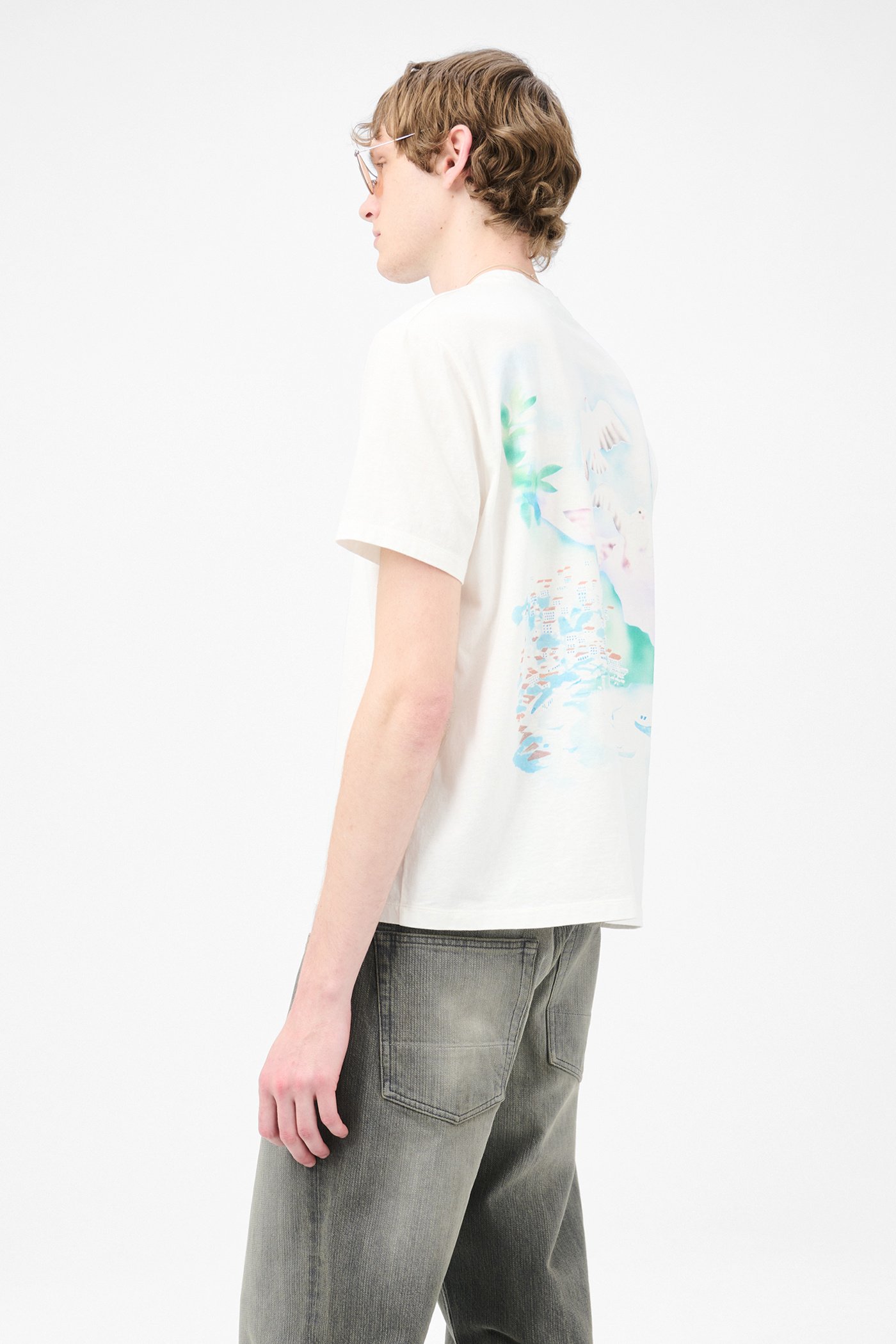 OUR LEGACY M2256BTPSEAVIEWPRINTILEGACYJERSEY 関税送料込 Our Legacy - Box T-Shirt Sea View Print Legacy Jersey