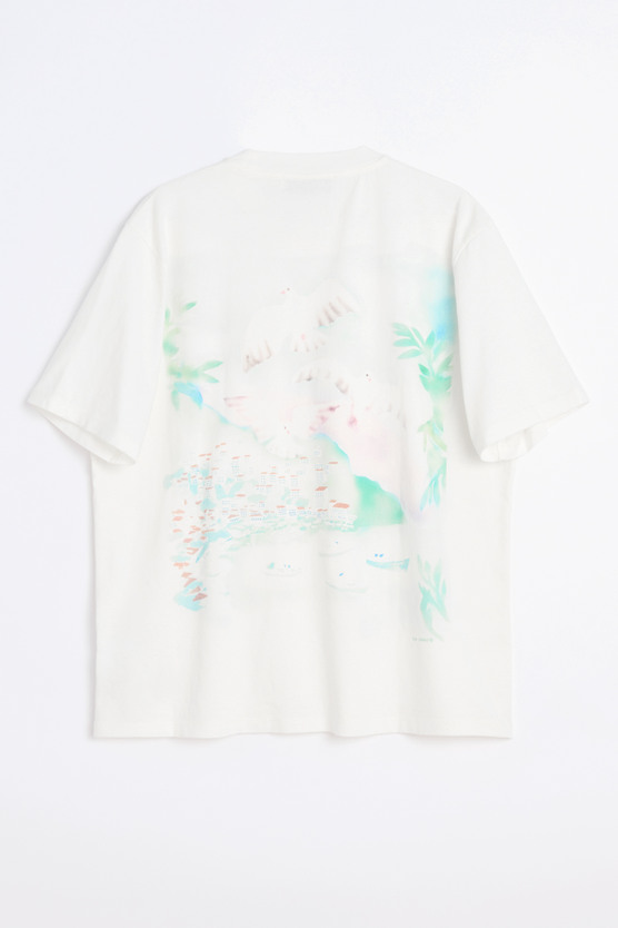 【OUR LEGACY】BOX T-SHIRT / SEA VIEW PRINT LEGACY JERSEY Our Legacy - Box T-Shirt Sea View Print Legacy Jersey