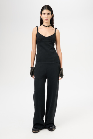 Our Legacy - Cami Tank Washed Black Athletic Rib
