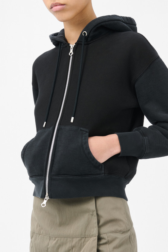 Our Legacy - Mischief Hood Pigment Black Hefty Fleece