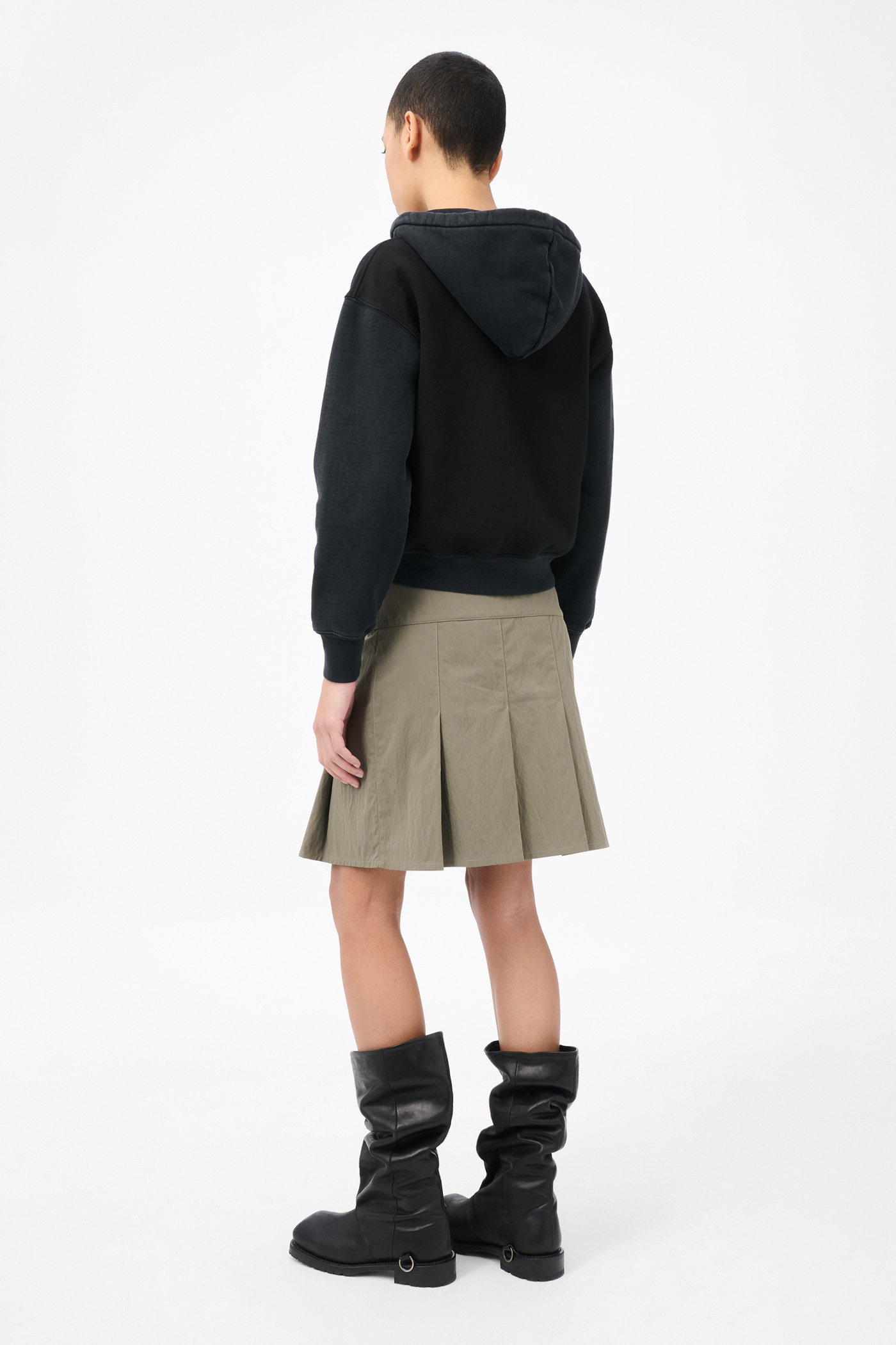 Our Legacy - Mischief Hood Pigment Black Hefty Fleece