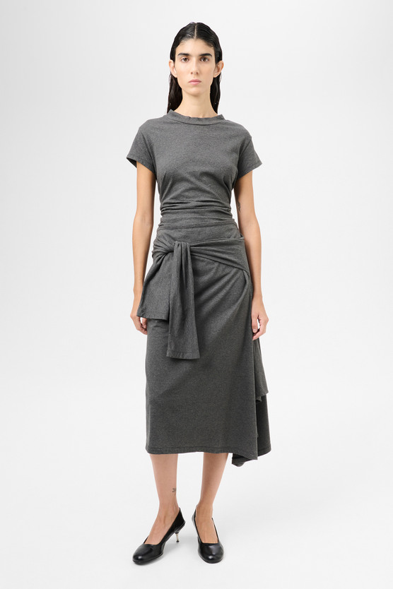 【関税込み】OUR LEGACY ブルー Sash ミディアムスカート Our Legacy - Sash Skirt 70S Jersey Wave Plisse