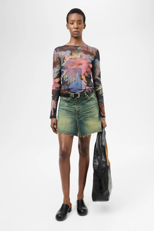 Super Slim Longsleeve Solar Power Marina Print