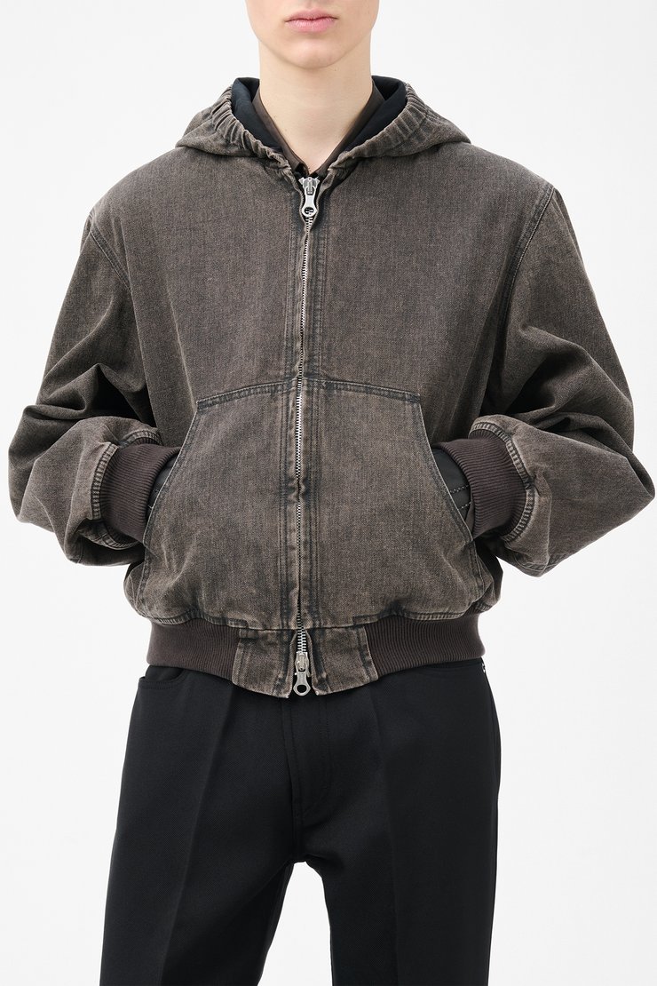 Our Legacy - Bank Jacket Black Coated Wash